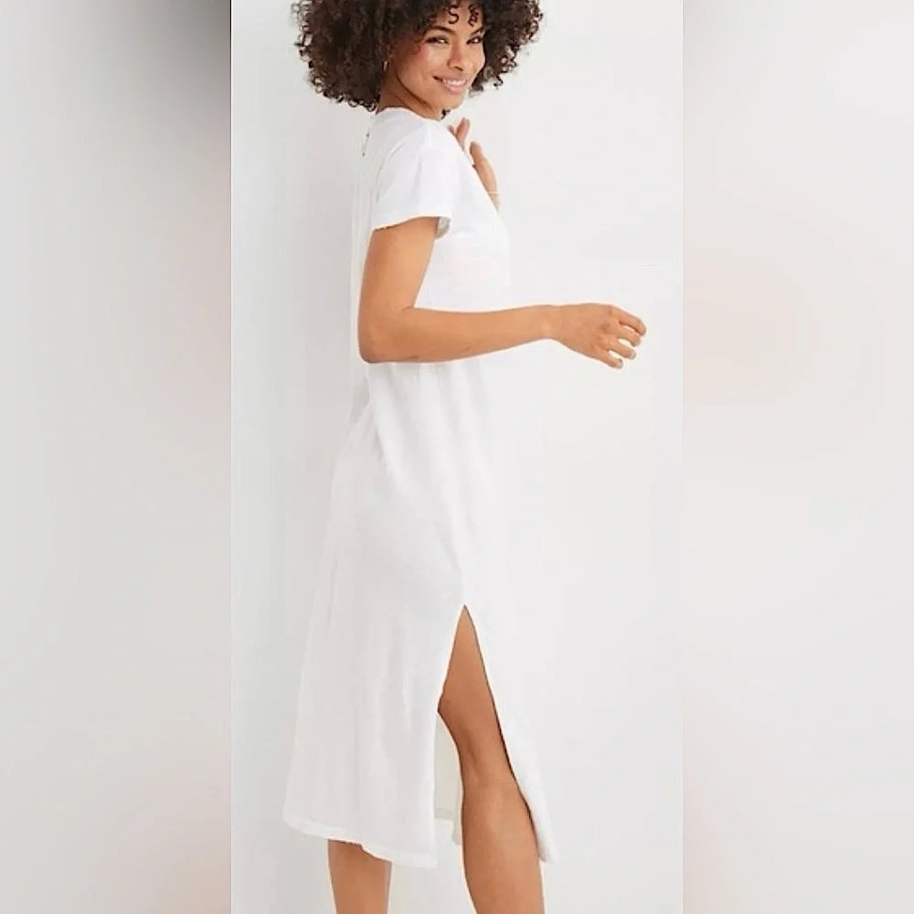 Aerie Extreme V-Neck Midi - Picture 3 of 10